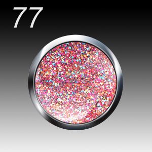 UV/LED Gel Flux Colour & Glam, 5ml - 077 candy sprinkles