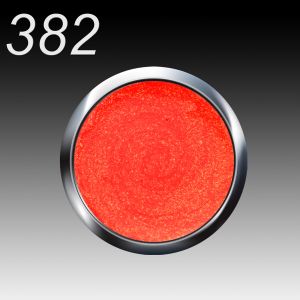 UV/LED Gel Flux Colour High Definition, 5g - 382 tangerine glitz