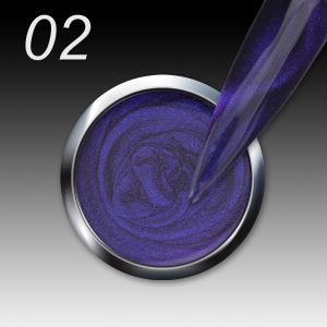 UV/LED Flux Cat Eye Magic, 5ml - 02 purple passion