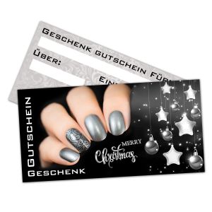 Blanko Weihnachtsgutschein