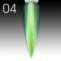 Flux Pigment Aurora Chrome Solid - 04 aurora chrome green-gold-turquoise