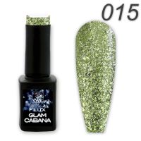 UV/LED Gel Polish Flux UV Polix Glam Cabana - 15 glam apple, 12ml