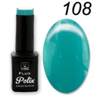 UV/LED Gel Polish Flux UV Polix, 12ml - 108 caribbean city
