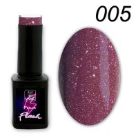 UV/LED Gel Polish Flux UV Polix Flash - 005 flash fuchsia, 12ml