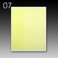 Nail Art Flexxies - 07 neon yellow