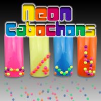 Nail Art Neon Cabochons