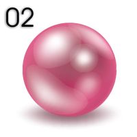 NailArt Pearl Stripes, 2mm - 02 pearl pink