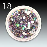 Strassstein Maxi Mix - 18 amethyst-smaragd