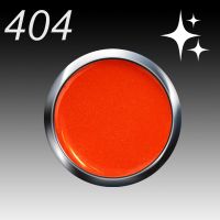 UV/LED Gel Flux Colour High Definition, 5g - 404 orange sparkle