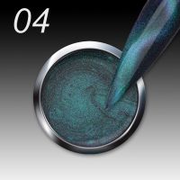 UV/LED Farbgel Flux Cat Eye Magic, 5ml - 04 green caress