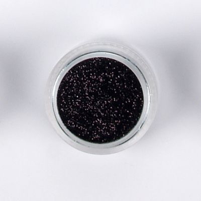 Nail Art Glitter Dust - 21 Black