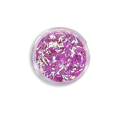 Nail Art Glitter Stripes - 08 Iridescent Pink