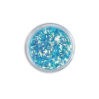 Nail Art Glitter Stripes - 12 Caribean Blue