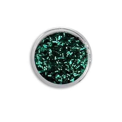 Nail Art Glitter Stripes - 16 Emerald Green