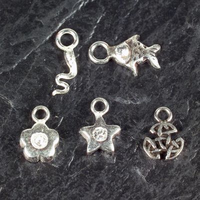 Nail Art Nailpiercing aus 925er Silber