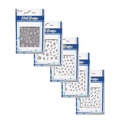 Flower Delight Nail Art Stickers