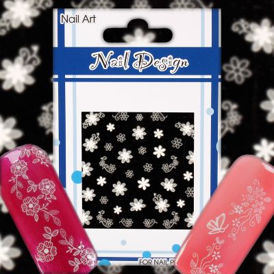 Flower Lace Nail Art Stickers