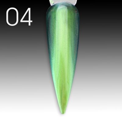 Flux Pigment Aurora Chrome Solid - 04 aurora chrome green-gold-turquoise