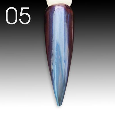Flux Pigment Aurora Chrome Solid - 05 aurora chrome blue-turquoise-purple