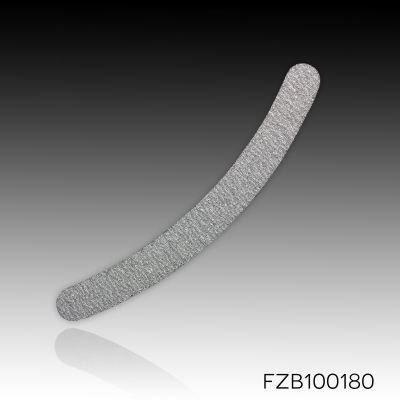 Professional Curved Zebra File - black 100/180 - 10 Pack