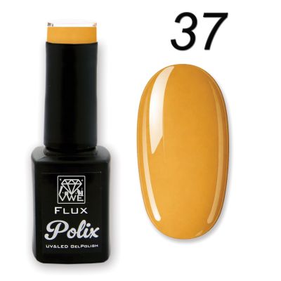 UV/LED Gel Polish Flux UV Polix - 37 honey mustard, 12ml