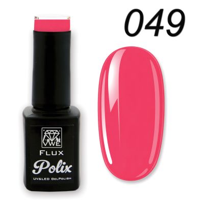 UV/LED Gel Polish Flux UV Polix, 12ml - 049 pastel lemon