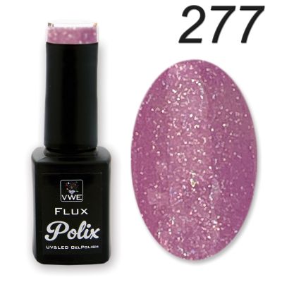UV/LED Gel Polish Flux UV Polix - 277 blueberry sorbet, 12ml