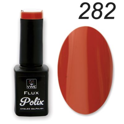 UV/LED Gel Polish Flux UV Polix - 282 pure pumpkin, 12ml