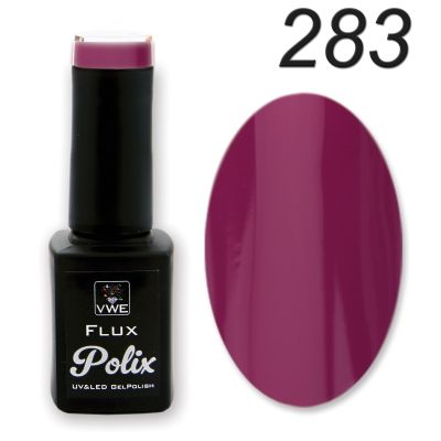 UV/LED Gel Polish Flux UV Polix - 283 frozen rose, 12ml