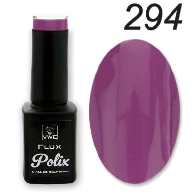 UV/LED Gel Polish Flux UV Polix - 294 cold fuchsia, 12ml