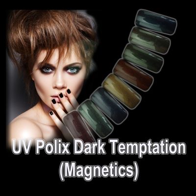 Gel Polish Flux UV Polix Dark Temptation (Magnetics) - 10ml