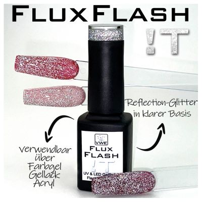 UV/LED Gel Polish Flash Effect Top - Flux Flash It