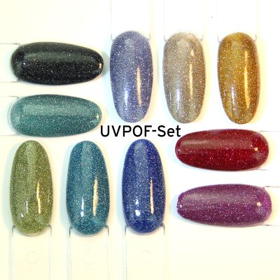 UV/LED Gel Polish Flux UV Polix Flash - SET - Colours 1-10