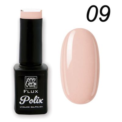 UV/LED Gel Polish Flux UV Polix - 09 beige sand, 12ml