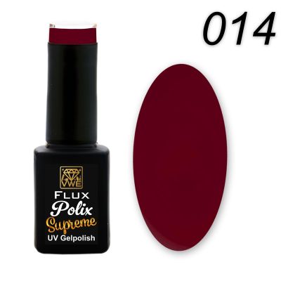 UV/LED Gel Polish Flux Polix Supreme - 014 true blood, 12ml