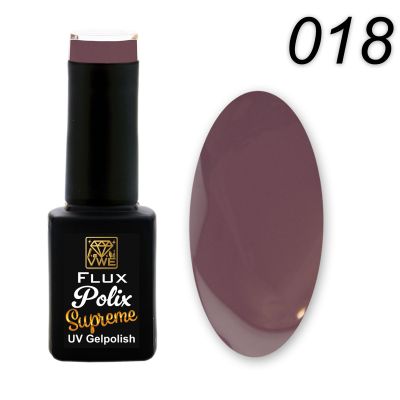 UV/LED Gel Polish Flux Polix Supreme - 018 rosewood, 12ml