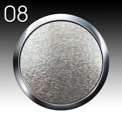 UV/LED Gel Flux Diamond Touch, 5ml - 008 silver diamond