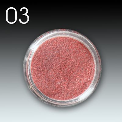 Flux Glitter Acryl Powder, 3g - 03 pink