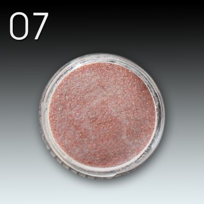 Flux Glitter Acryl Powder, 10g - 07 Copper