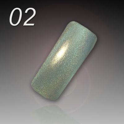 Rainbow Polish Nagellack, 10ml - Farbe 02 rainbow silver