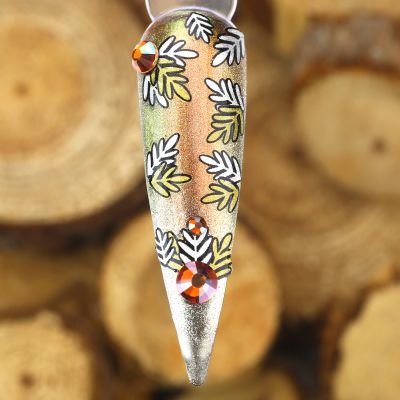 Nail Art Autumn Leaves Sticker