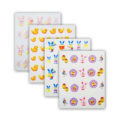 Nail Art Wraps für Frühling und Ostern