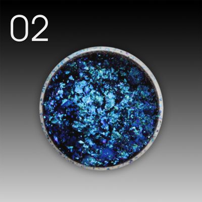 Magic Nail Art Flakes - 02 royal