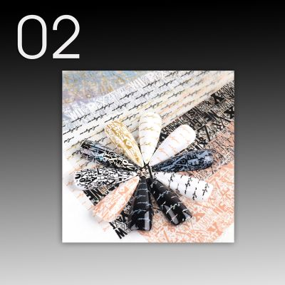 NailArt Transfer Sachet - 02