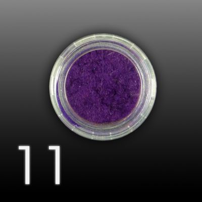 Nail Art Velvet Crush Nails - 11 Purple