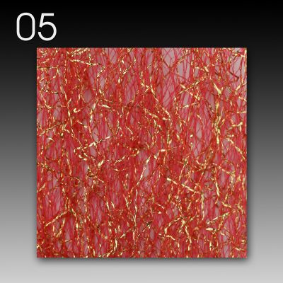 Nail Glam Web - 05 rot/gold