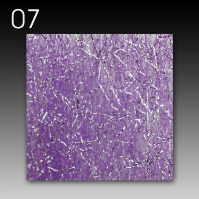 Nail Glam Web - 07 flieder/silber