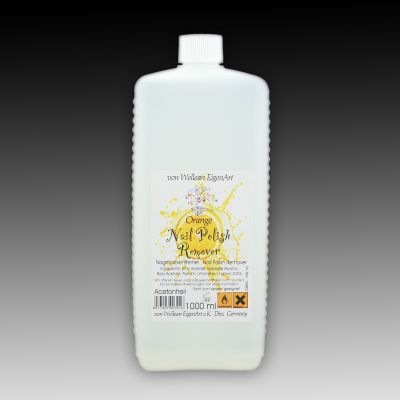 Scented Nail Polish Remover, 1000ml - 02 Orange