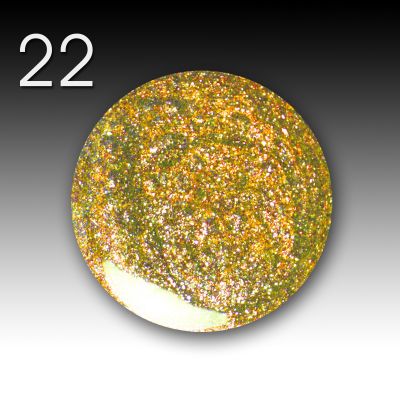 Glitter Liner Nail Art Pen, 10ml - 22 Gold