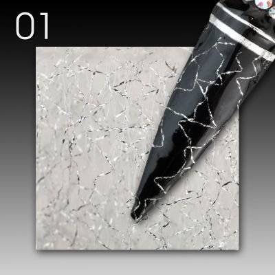 Nail Glam Web - 01 silver